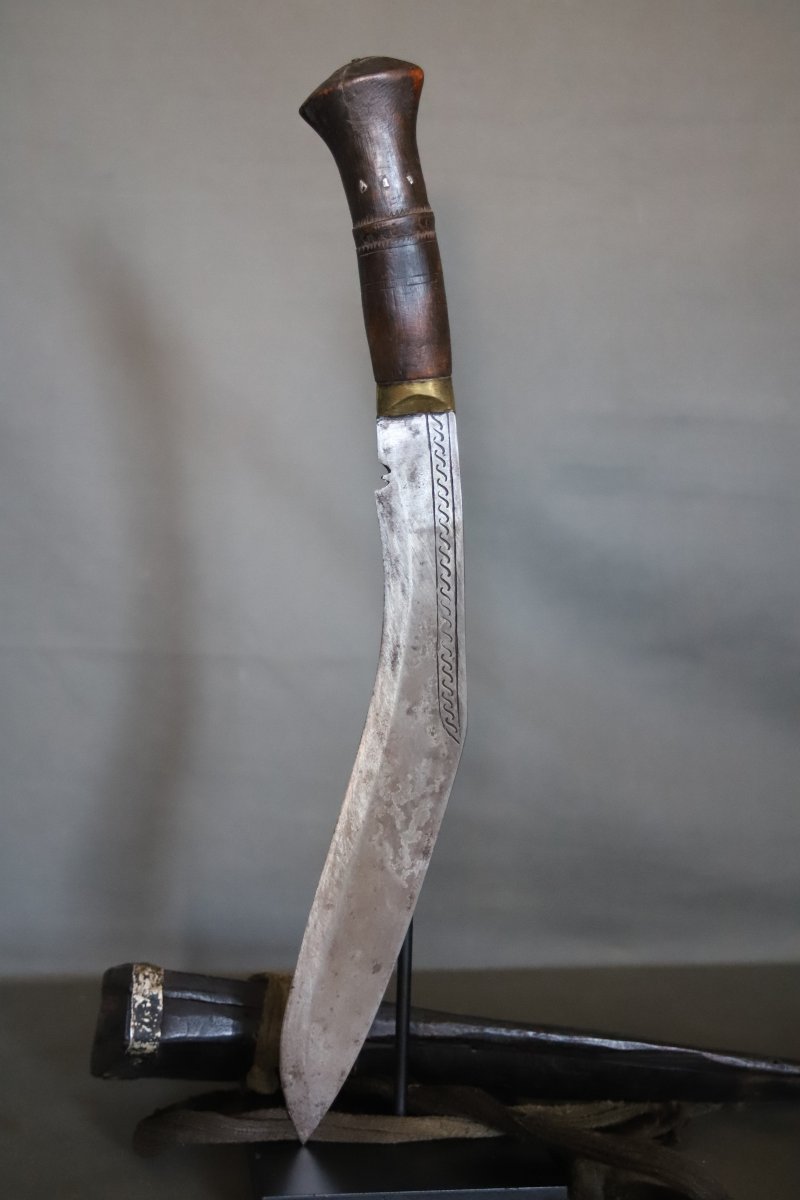 Nepalese Knife Known As A Kukuri (kukri, Khukri) - Nepal, Mid-20th Century -photo-4