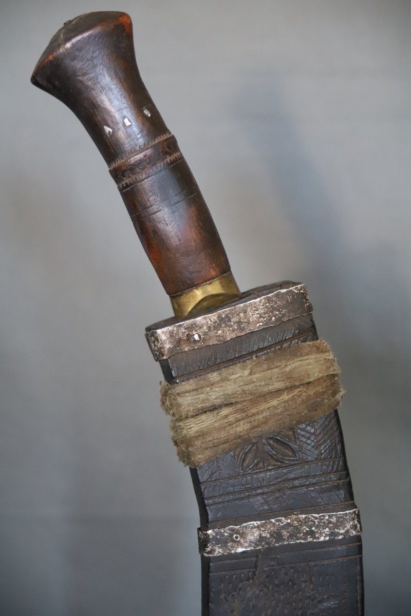Nepalese Knife Known As A Kukuri (kukri, Khukri) - Nepal, Mid-20th Century -photo-1