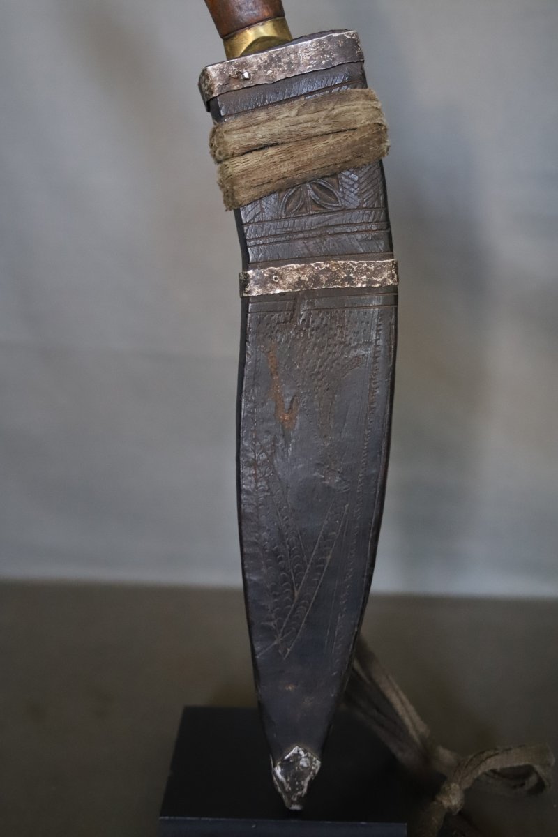 Nepalese Knife Known As A Kukuri (kukri, Khukri) - Nepal, Mid-20th Century -photo-2