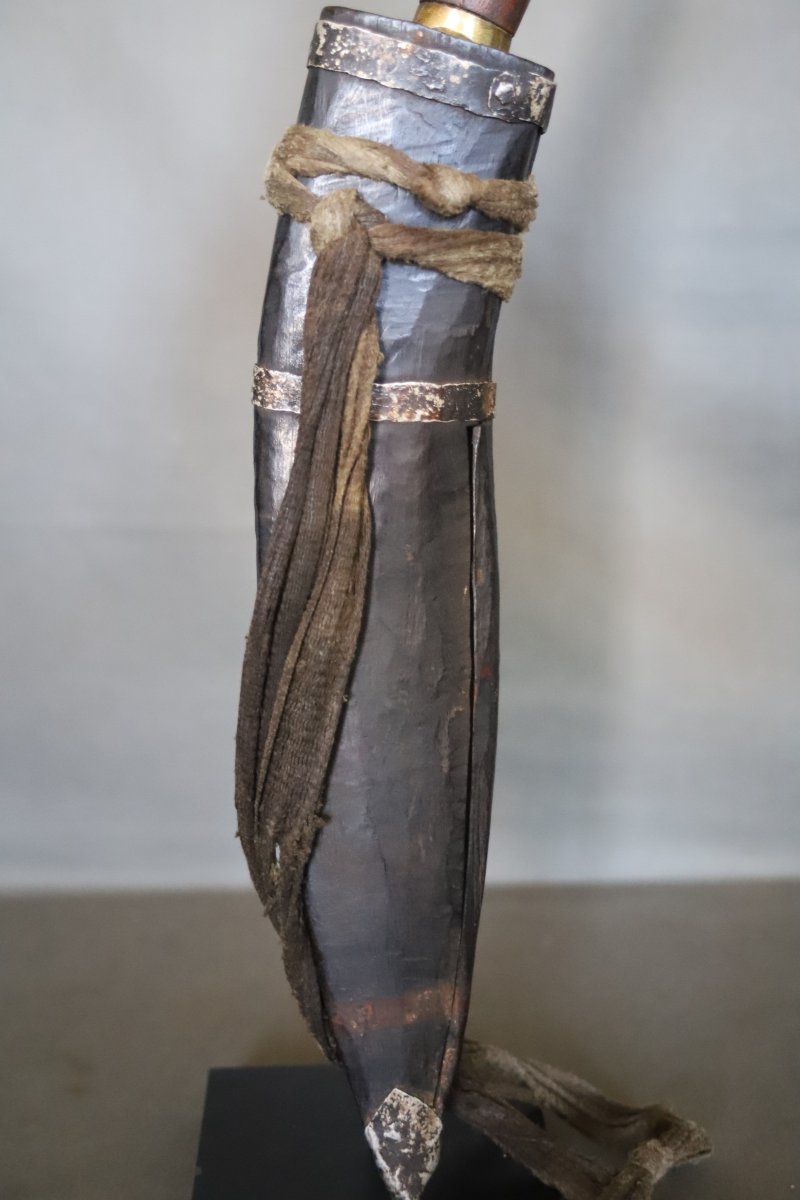 Nepalese Knife Known As A Kukuri (kukri, Khukri) - Nepal, Mid-20th Century -photo-4
