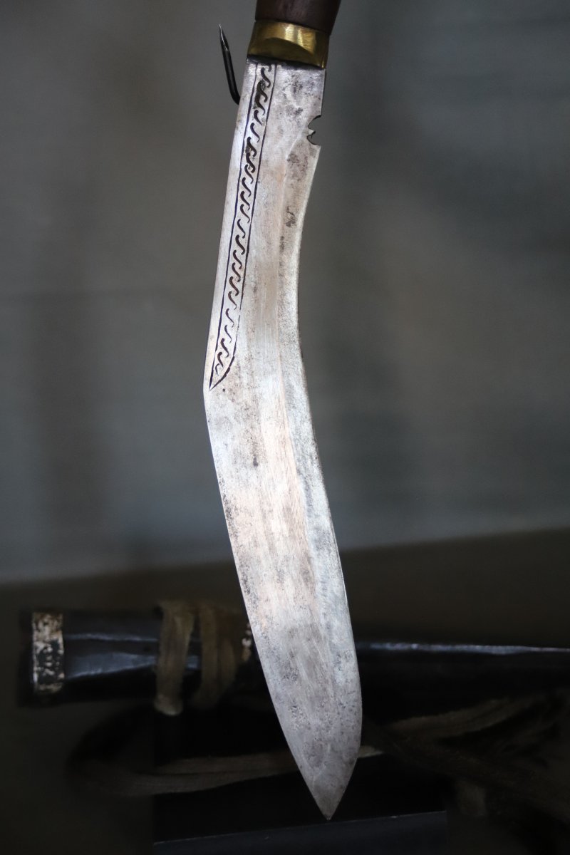 Nepalese Knife Known As A Kukuri (kukri, Khukri) - Nepal, Mid-20th Century -photo-5
