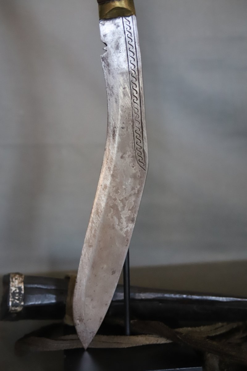 Nepalese Knife Known As A Kukuri (kukri, Khukri) - Nepal, Mid-20th Century -photo-8