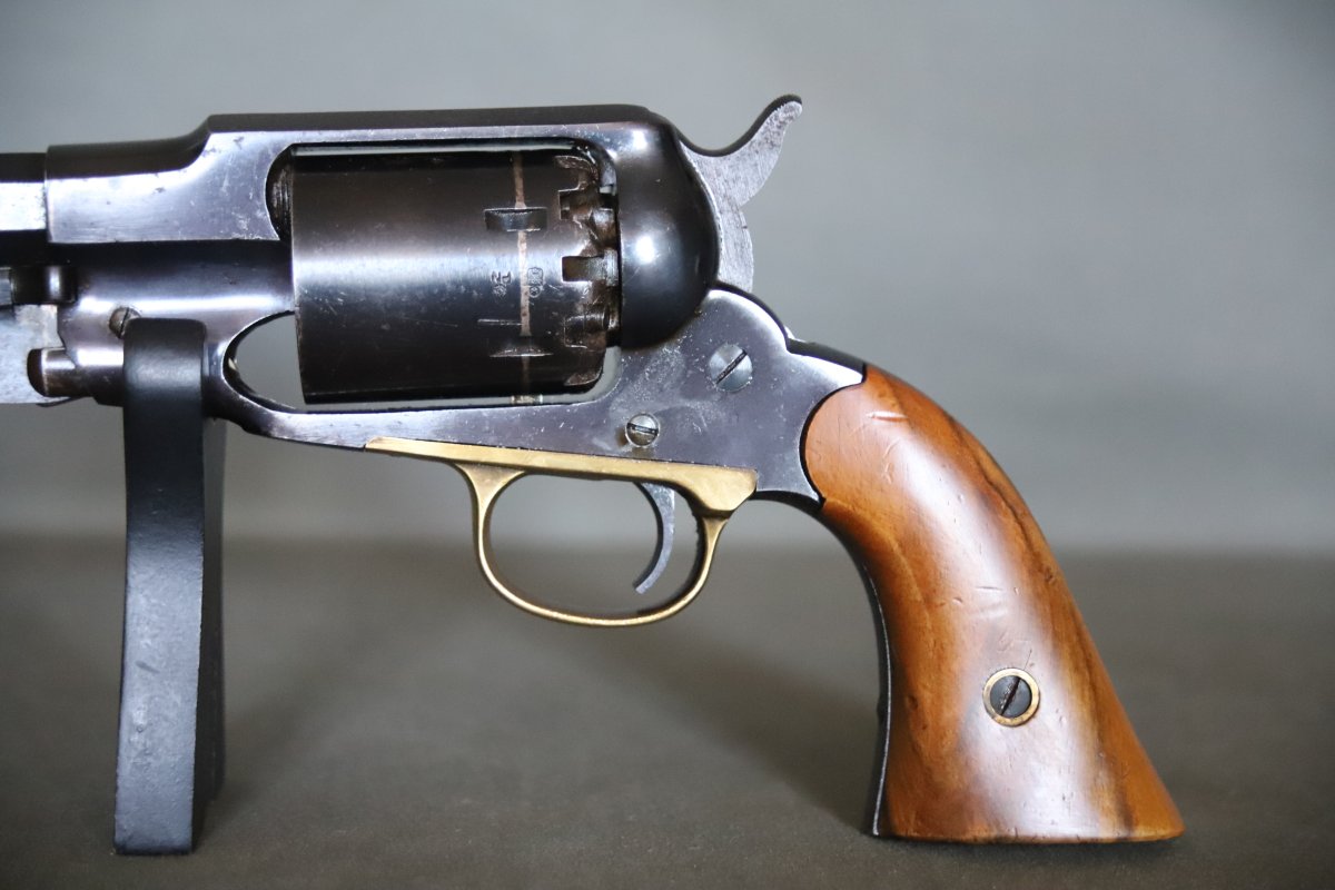 Revolver à poudre noire modèle remington 1858 calibre 36 - Italie, marque Coltman-photo-1