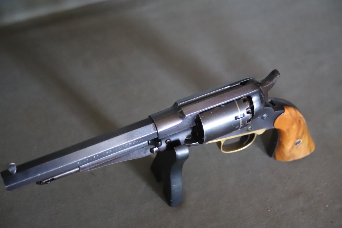 Revolver à poudre noire modèle remington 1858 calibre 36 - Italie, marque Coltman-photo-3