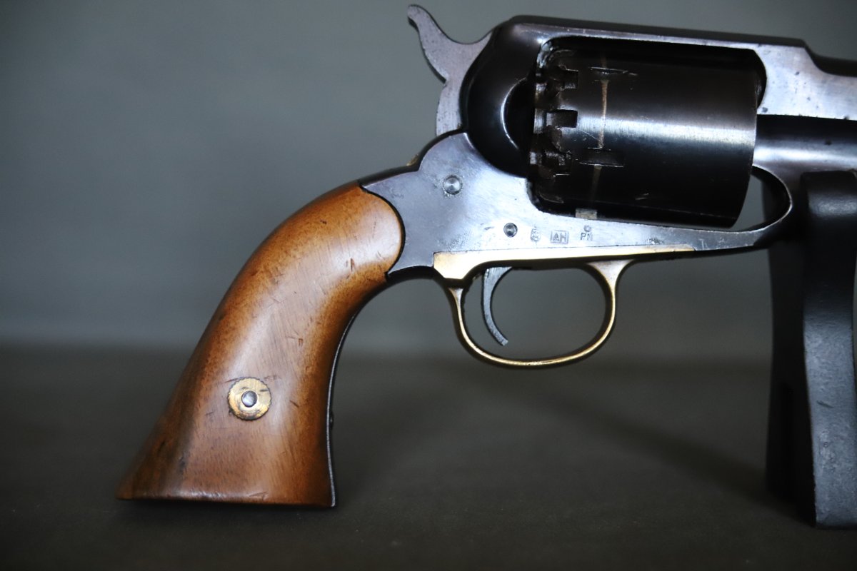 Revolver à poudre noire modèle remington 1858 calibre 36 - Italie, marque Coltman-photo-4