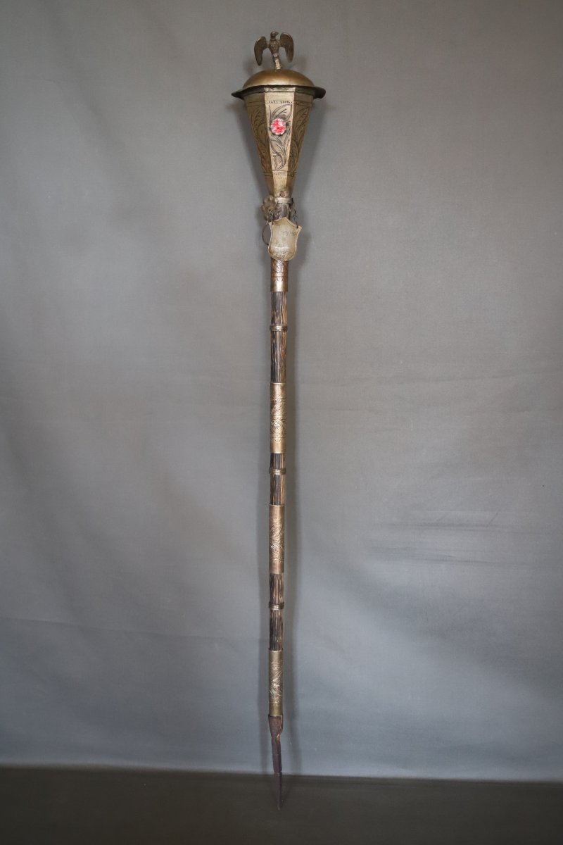 Bâton de commandement dit "baston de mando" - Espagne coloniale, Amérique latin, 18ème siècle-photo-2