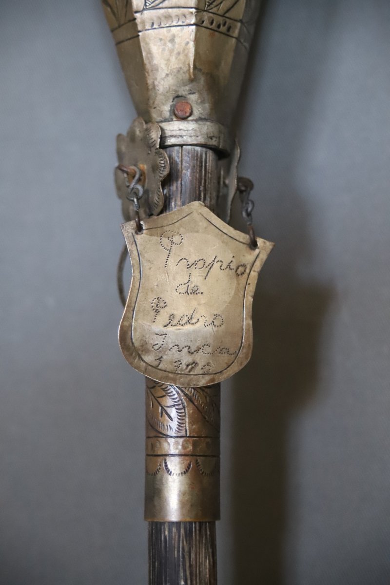 Bâton de commandement dit "baston de mando" - Espagne coloniale, Amérique latin, 18ème siècle-photo-1