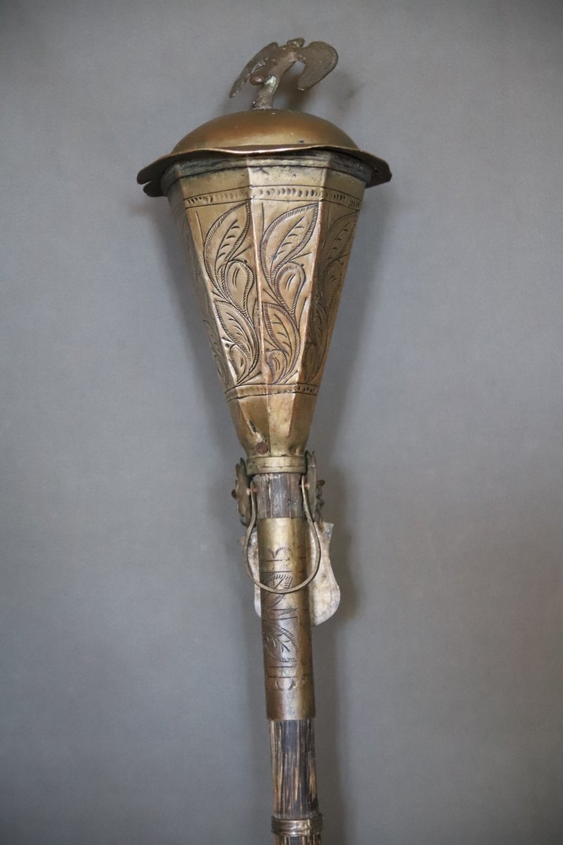 Bâton de commandement dit "baston de mando" - Espagne coloniale, Amérique latin, 18ème siècle-photo-3