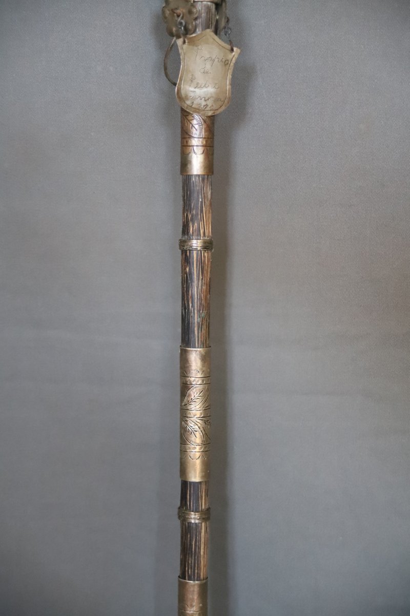 Bâton de commandement dit "baston de mando" - Espagne coloniale, Amérique latin, 18ème siècle-photo-5