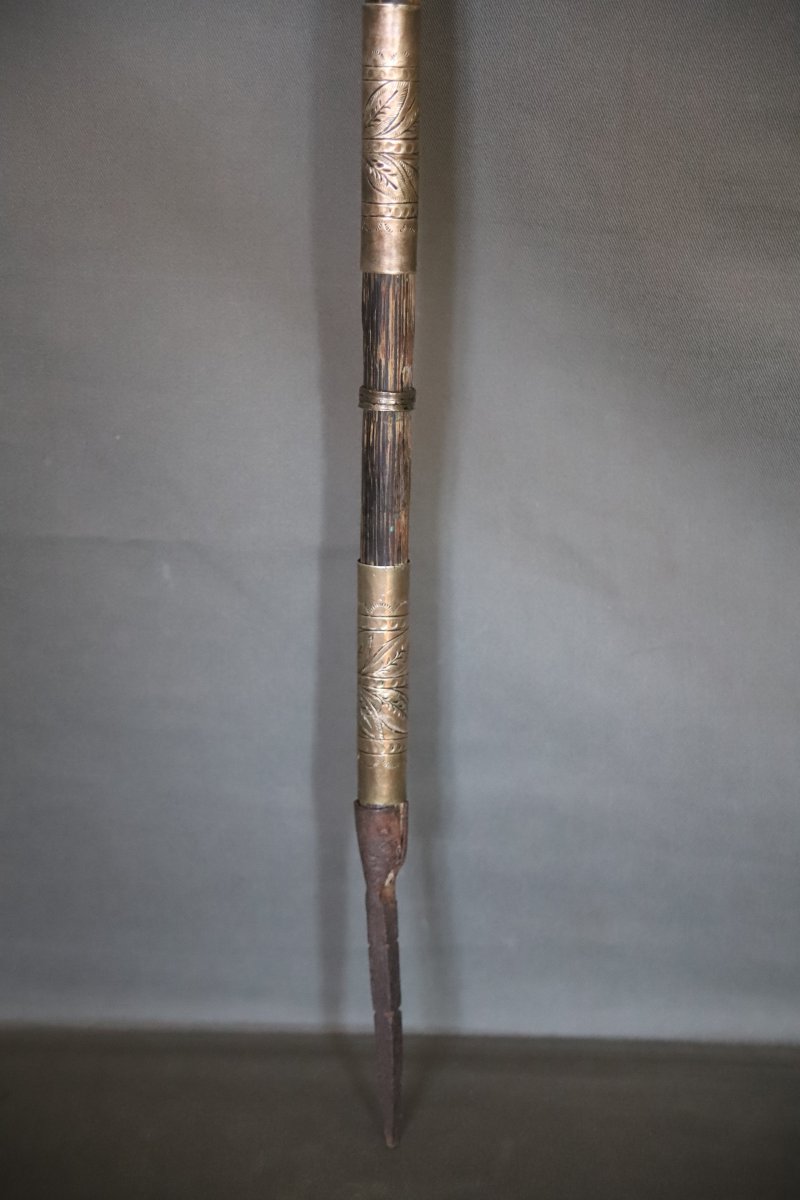 Bâton de commandement dit "baston de mando" - Espagne coloniale, Amérique latin, 18ème siècle-photo-6