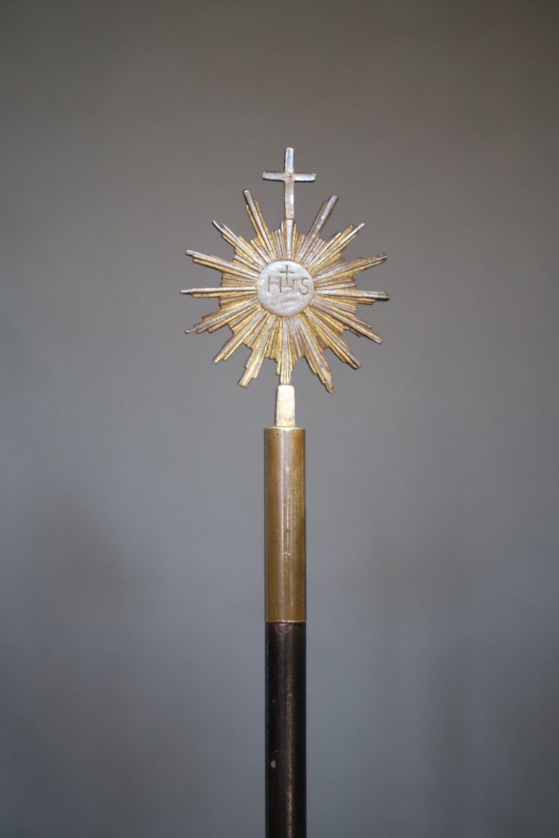Catholic Processional Staff (cane) - 19th Century-photo-2