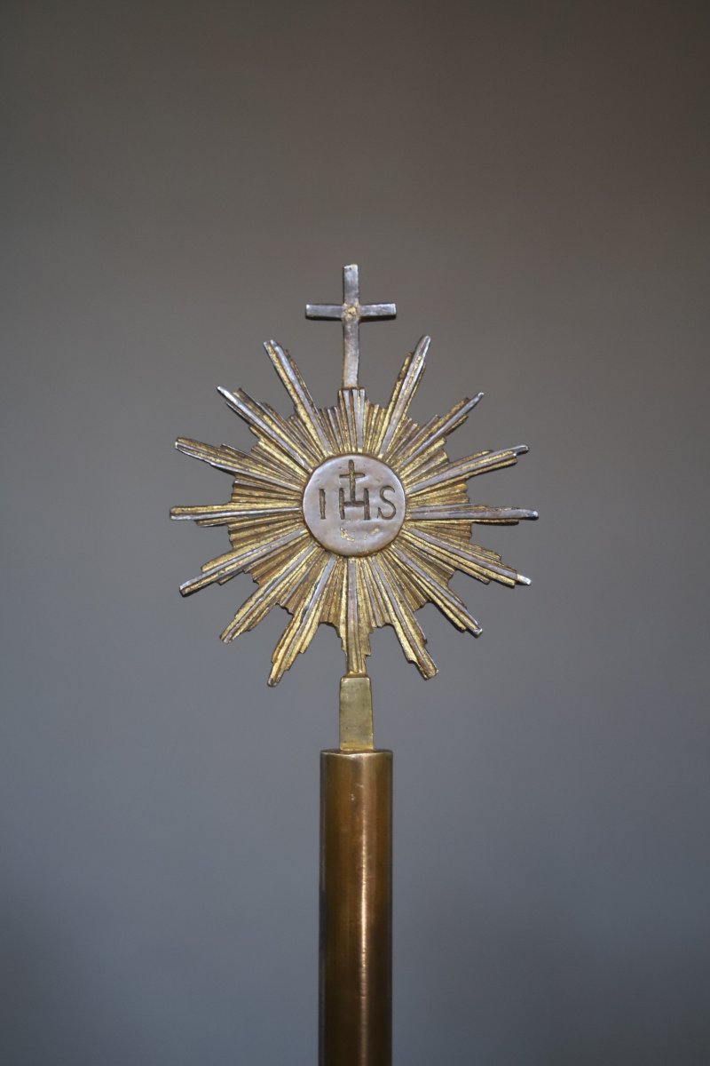 Catholic Processional Staff (cane) - 19th Century-photo-3