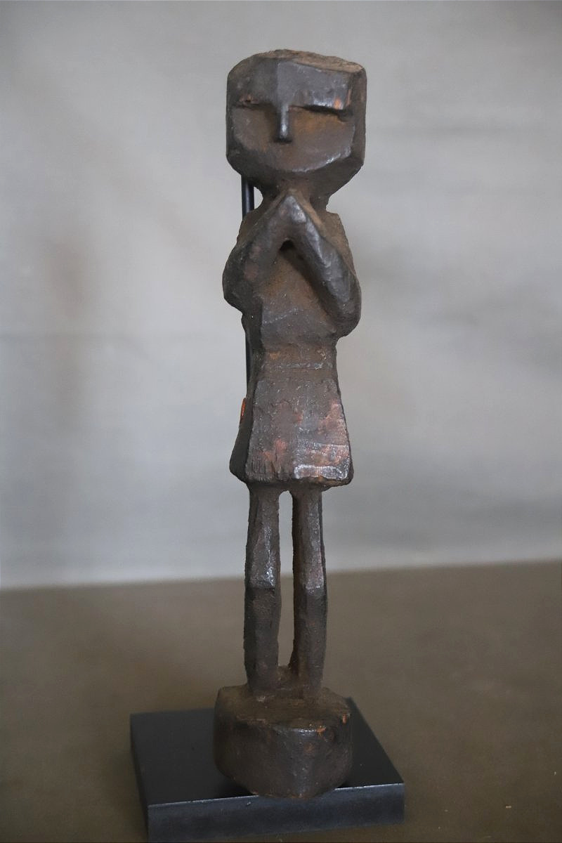 Anthropomorphic Statuette Of A Protective Guardian—himalayas, Nepal, Mid-20th Century Or Earlier