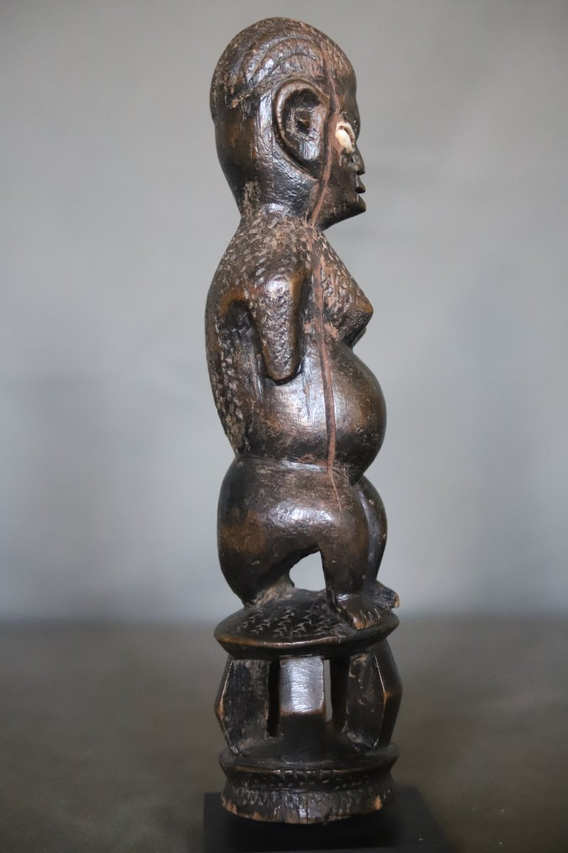 Striking African Statuette—africa, Nigeria?-photo-4
