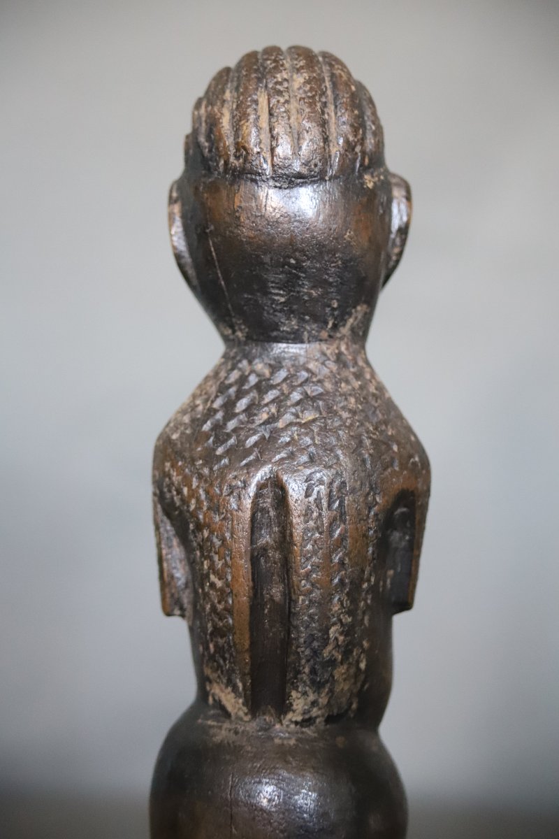 Striking African Statuette—africa, Nigeria?-photo-4