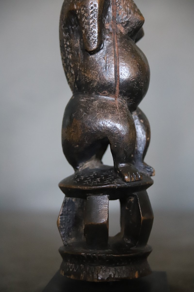 Striking African Statuette—africa, Nigeria?-photo-6