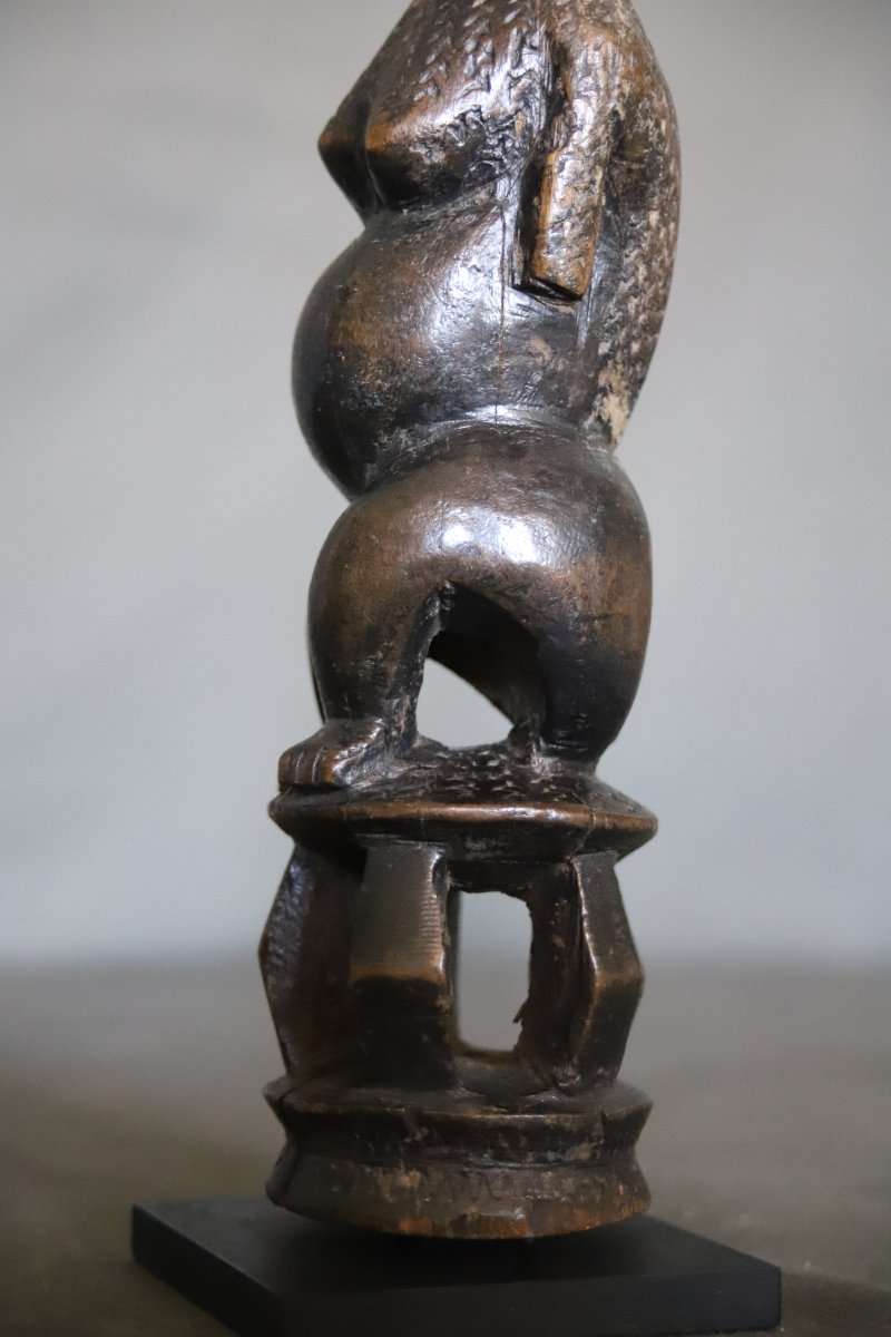 Striking African Statuette—africa, Nigeria?-photo-7