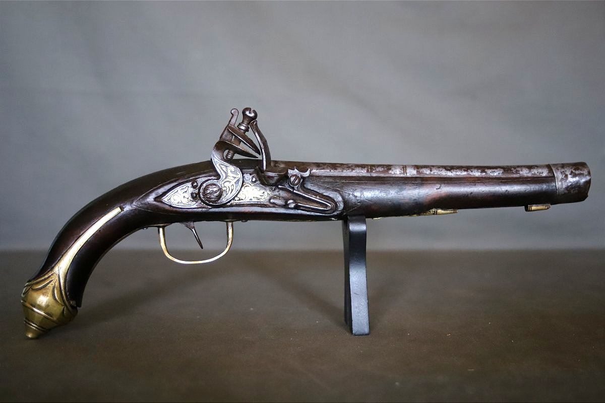 Algerian Flintlock Pistol - North Africa, Algeria, 19th Century