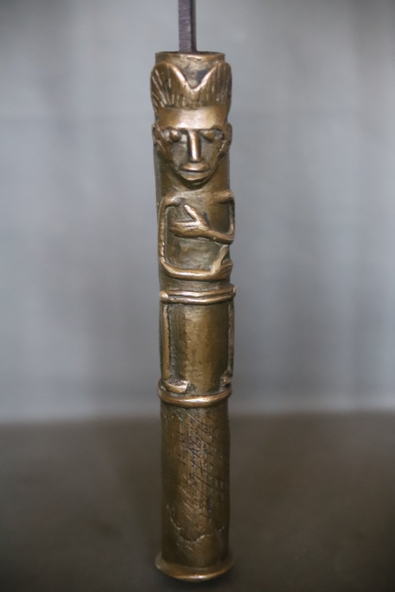 African Sickle Sword—probably Yoruba, First Half Of The 20th Century-photo-1