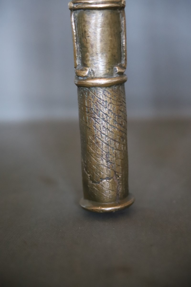 African Sickle Sword—probably Yoruba, First Half Of The 20th Century-photo-4