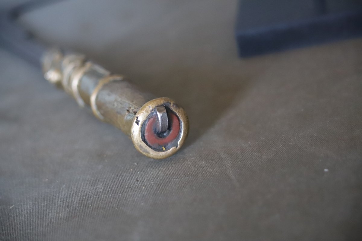African Sickle Sword—probably Yoruba, First Half Of The 20th Century-photo-7