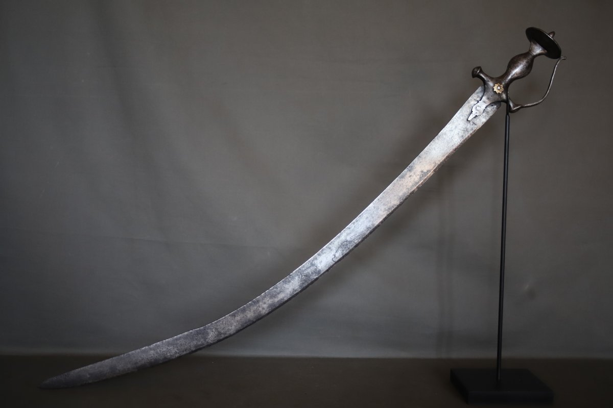 Un sabre Indien dit talwar - Inde, 18-19ème siècle-photo-4