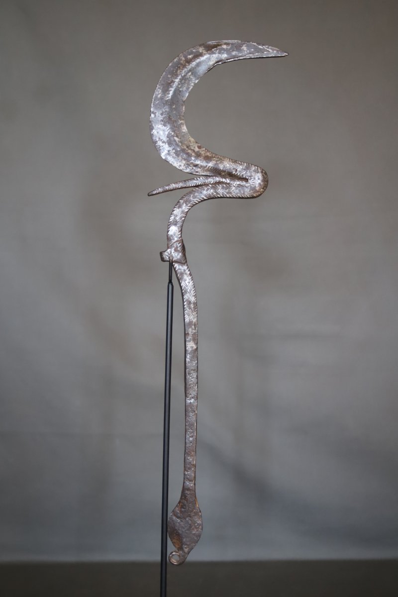Couteau  de jet et de prestige dit Sengésé - Cameroun, Nigeria, 1ère moitié 20è siècle-photo-3