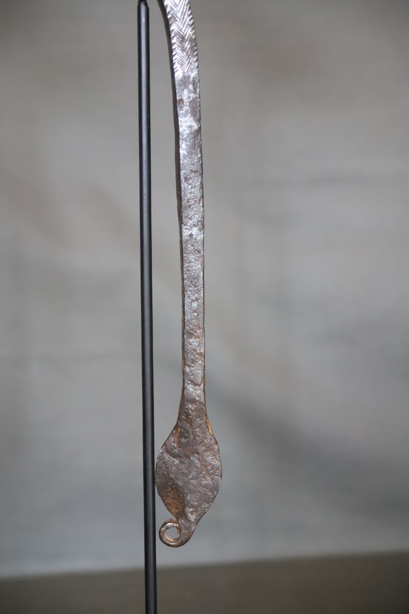 Couteau  de jet et de prestige dit Sengésé - Cameroun, Nigeria, 1ère moitié 20è siècle-photo-3