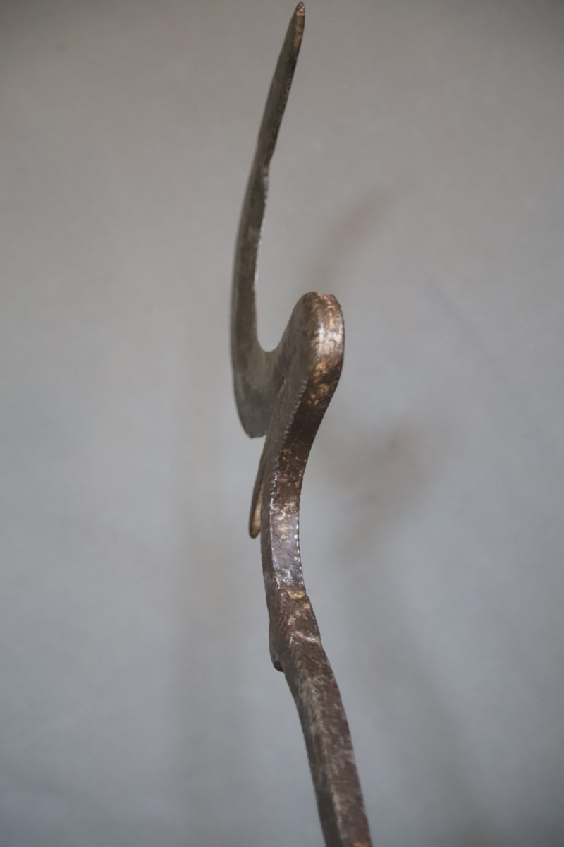 Couteau  de jet et de prestige dit Sengésé - Cameroun, Nigeria, 1ère moitié 20è siècle-photo-6