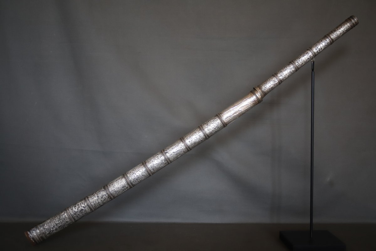 Long Dha-style Saber—southeast Asia, Probably Burma, Late 19th–early 20th Century-photo-2