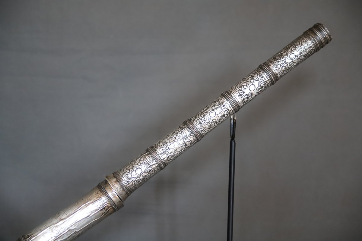 Long Dha-style Saber—southeast Asia, Probably Burma, Late 19th–early 20th Century-photo-1