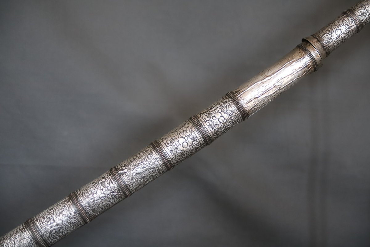 Long Dha-style Saber—southeast Asia, Probably Burma, Late 19th–early 20th Century-photo-2