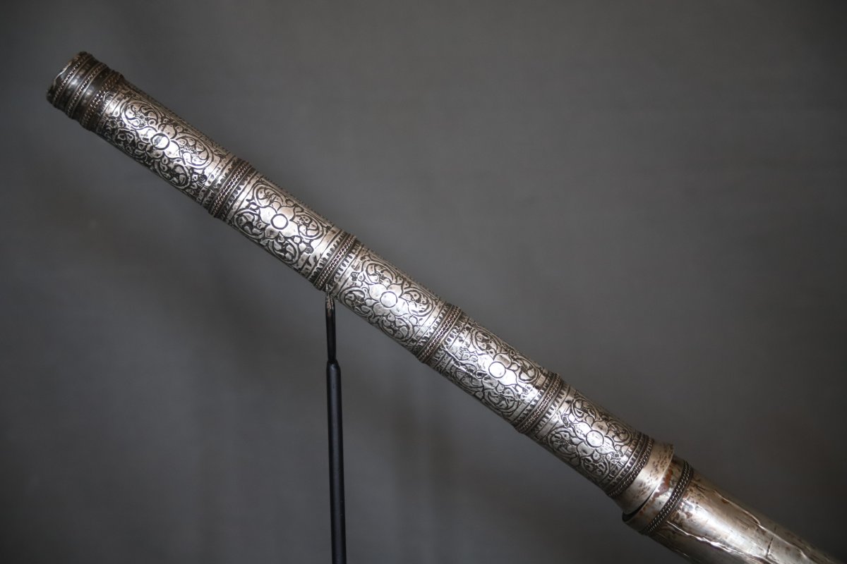 Long Dha-style Saber—southeast Asia, Probably Burma, Late 19th–early 20th Century-photo-4