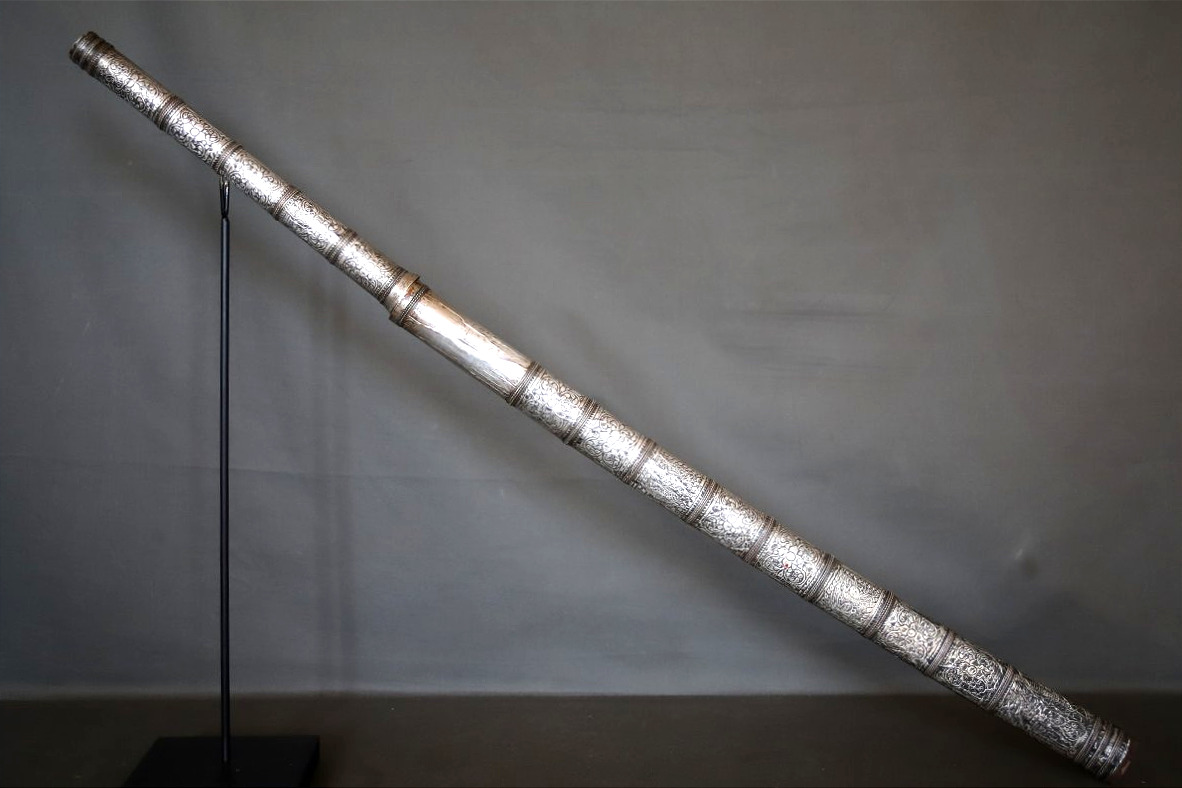 Long Dha-style Saber—southeast Asia, Probably Burma, Late 19th–early 20th Century