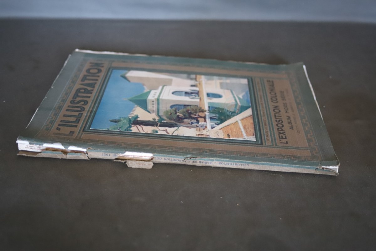 Pique de cornac et catalogue de l'exposition coloniale de 1931-photo-2