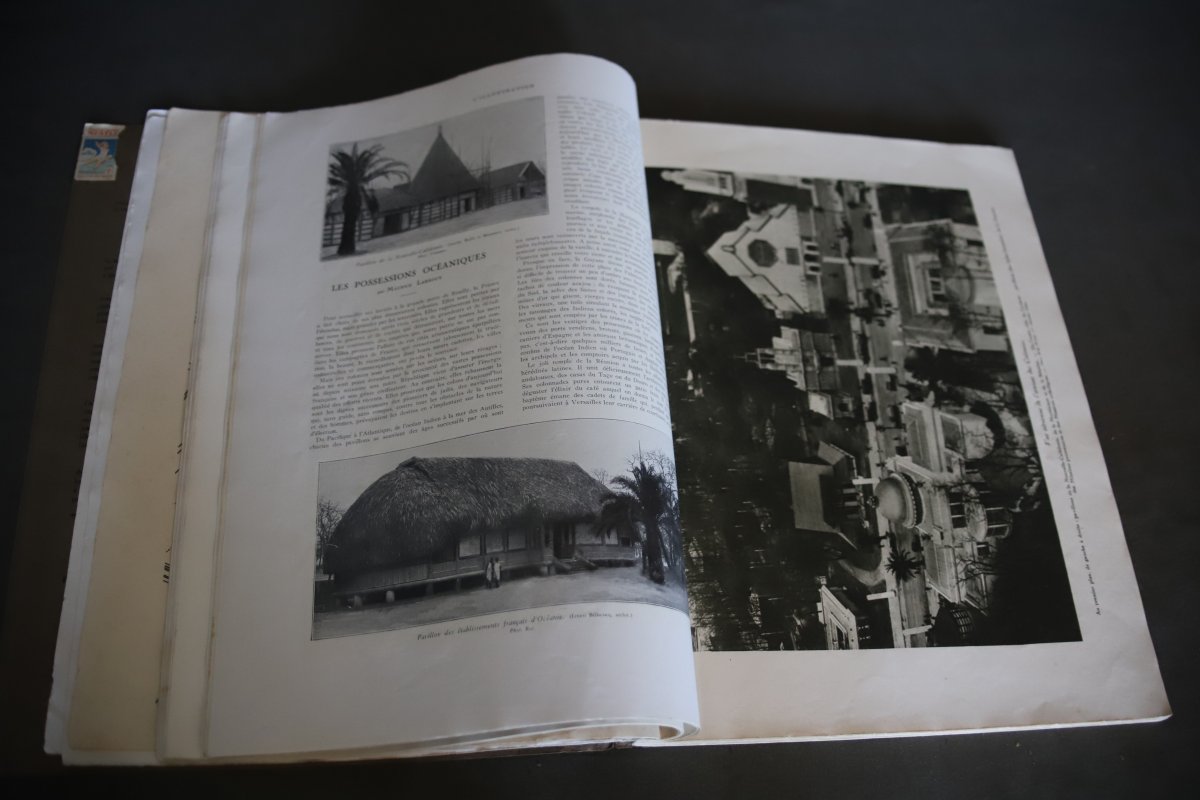 Pique de cornac et catalogue de l'exposition coloniale de 1931-photo-5