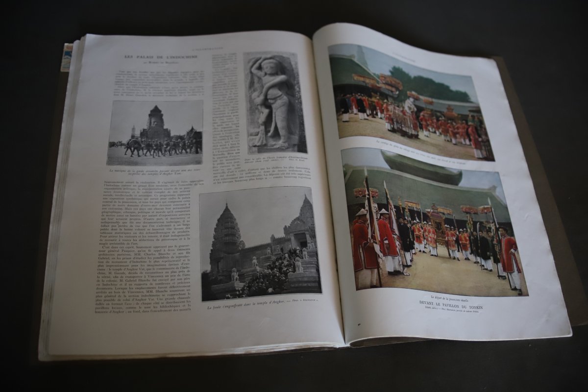 Pique de cornac et catalogue de l'exposition coloniale de 1931-photo-6