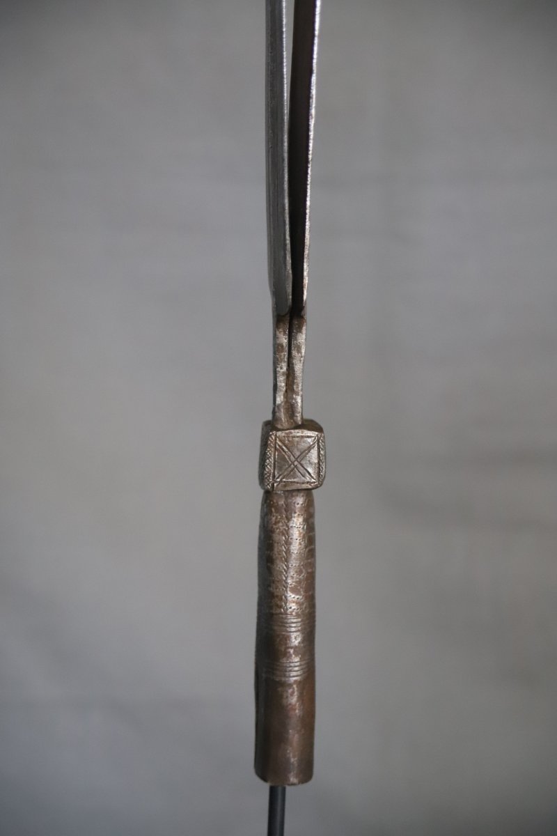 Double-pointed Spearhead - Congo, Collected Around 1910-photo-4