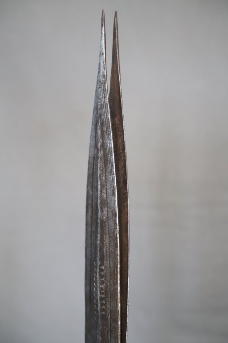 Double-pointed Spearhead - Congo, Collected Around 1910-photo-4