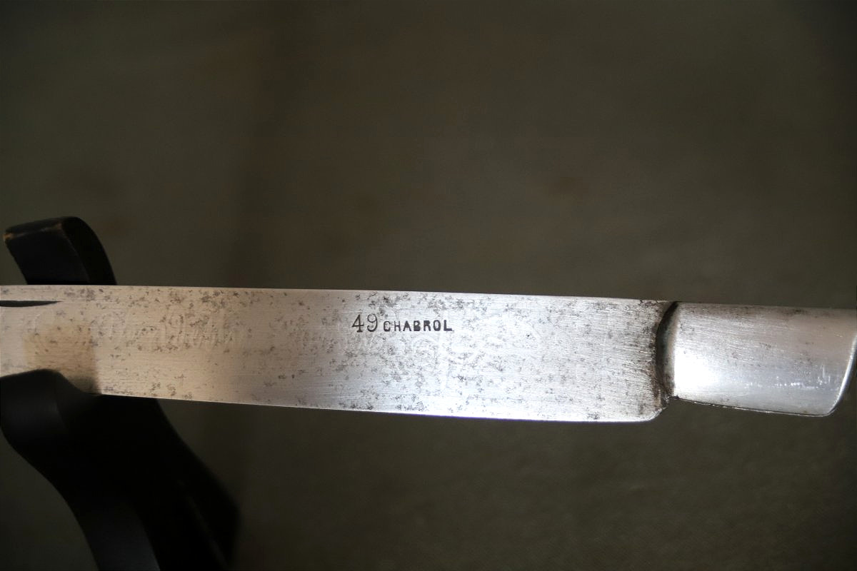Grand couteau pliant type vendetta Corse - France, Thiers, début 20ème siècle-photo-4