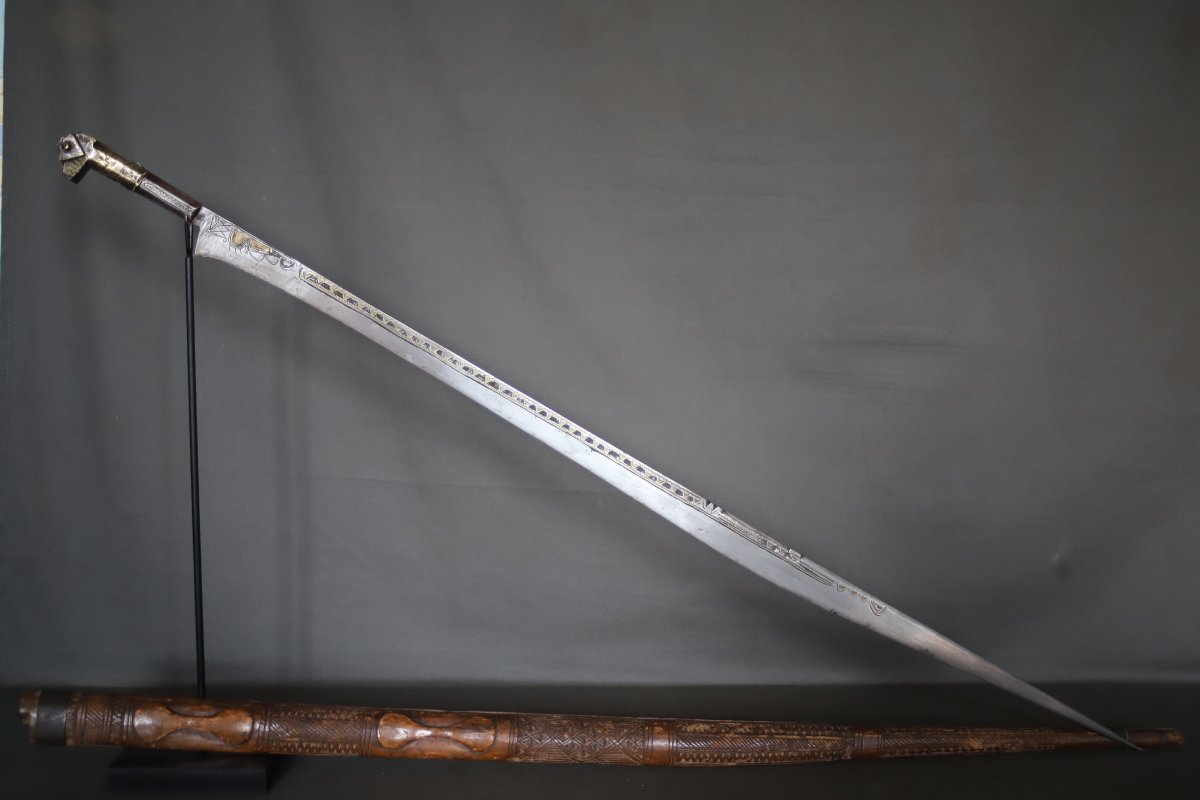 Sabre Kabyle dit flissa - Algérie, Kabylie, 2nde moité 19ème début 20ème siècle -photo-3