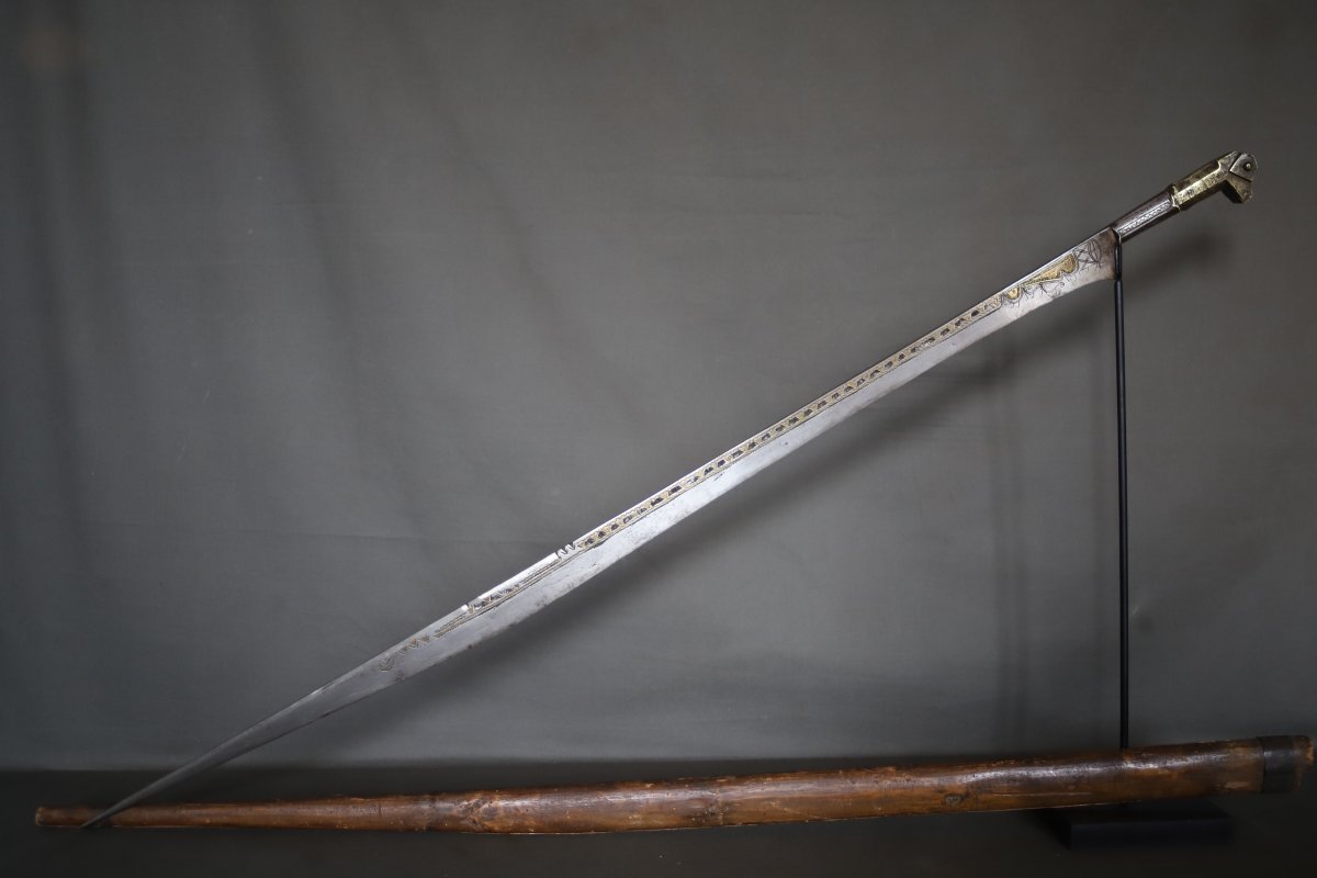 Sabre Kabyle dit flissa - Algérie, Kabylie, 2nde moité 19ème début 20ème siècle -photo-1