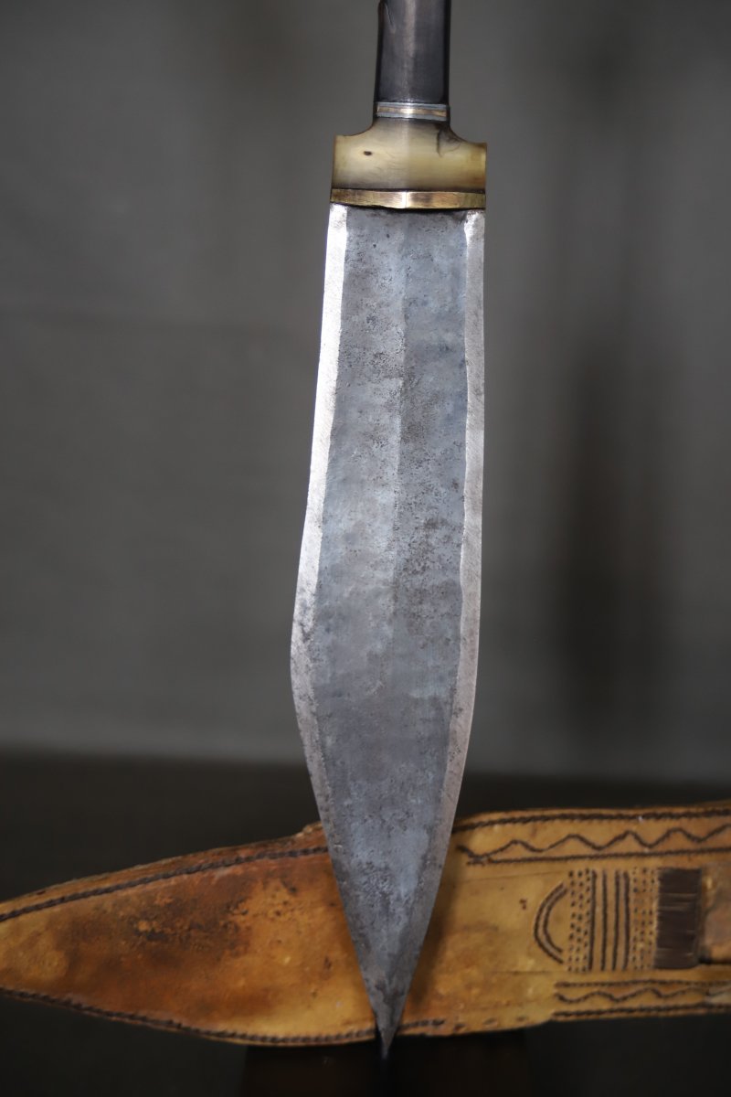Large Dagger From The Horn Of Africa Known As A "bilao" - Abyssinia, Ethiopia, First Half Of The 20th Century-photo-4