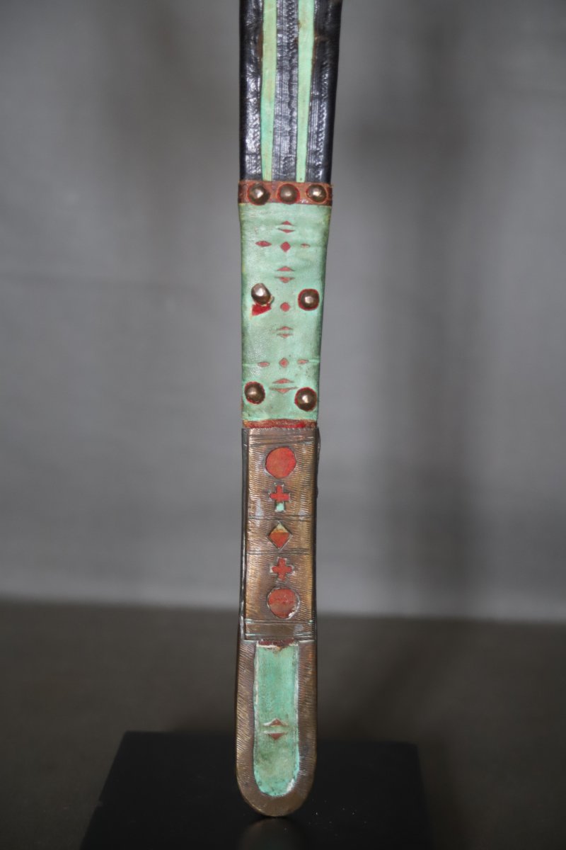Long Tuareg Arm Dagger - Southern Algeria, Niger, Mid-20th Century-photo-2