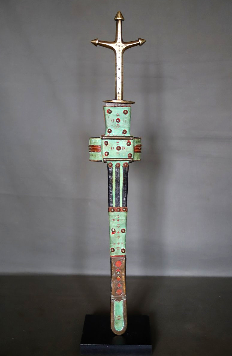 Long Tuareg Arm Dagger - Southern Algeria, Niger, Mid-20th Century