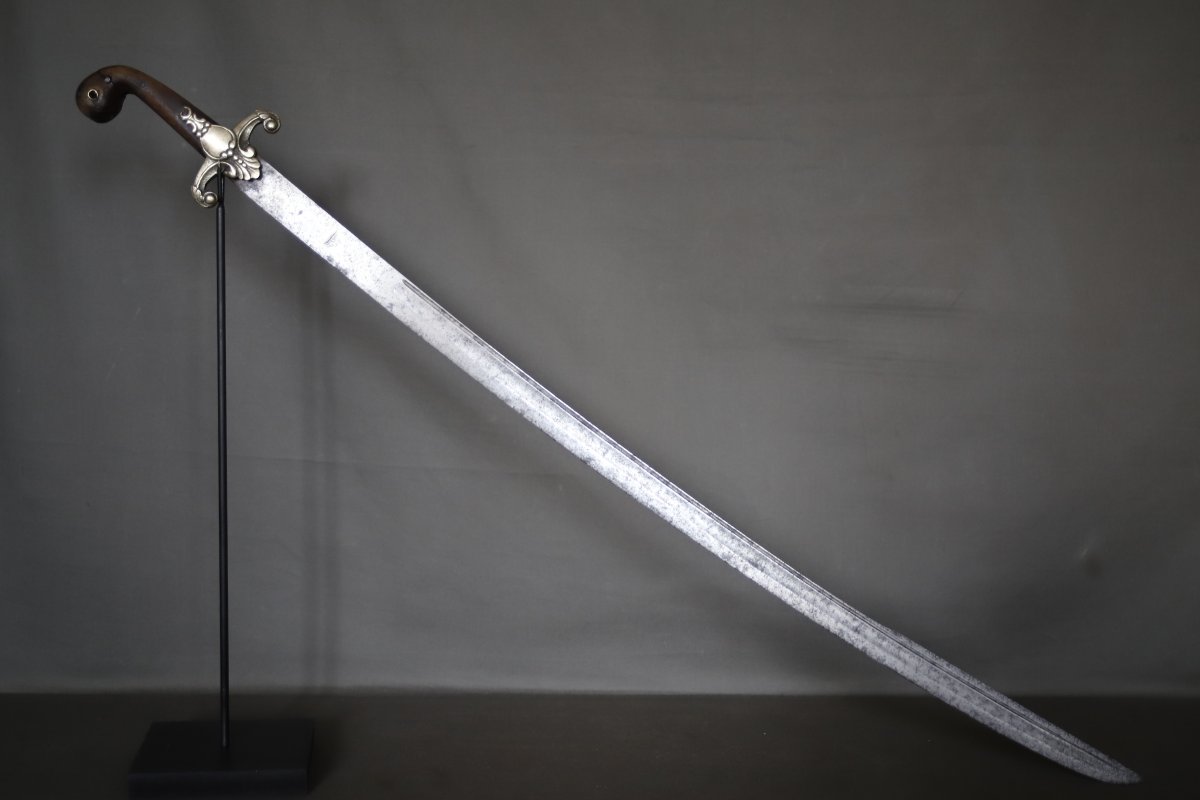 Sabre militaire Ottoman de type kilij - Turquie Ottomane, Fin 19ème siècle-photo-2