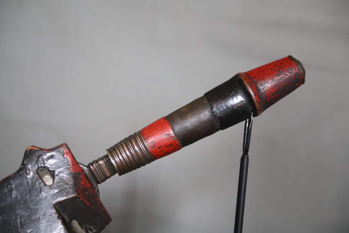A Long Indigenous Taiwanese Dagger Known As A "lalaw"—formosa (taiwan), Early 20th Century Or Earlier-photo-4