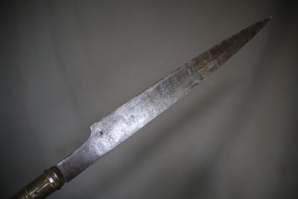 Arme d'hast (lance) - Sud de la Chine ou Vietnam, 19ème siècle-photo-1