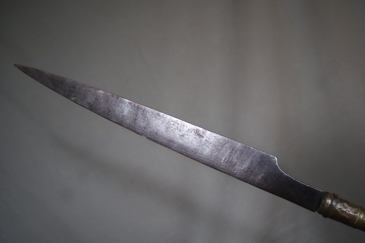 Arme d'hast (lance) - Sud de la Chine ou Vietnam, 19ème siècle-photo-2