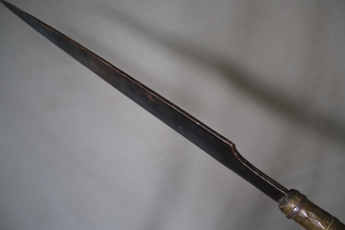 Arme d'hast (lance) - Sud de la Chine ou Vietnam, 19ème siècle-photo-3